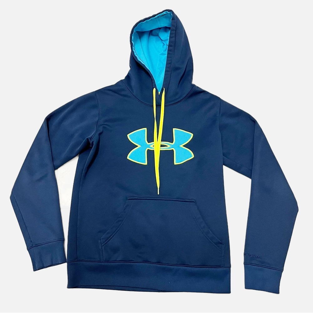 Under Armour UA Storm Navy Blue Hoodie Size XS/TP